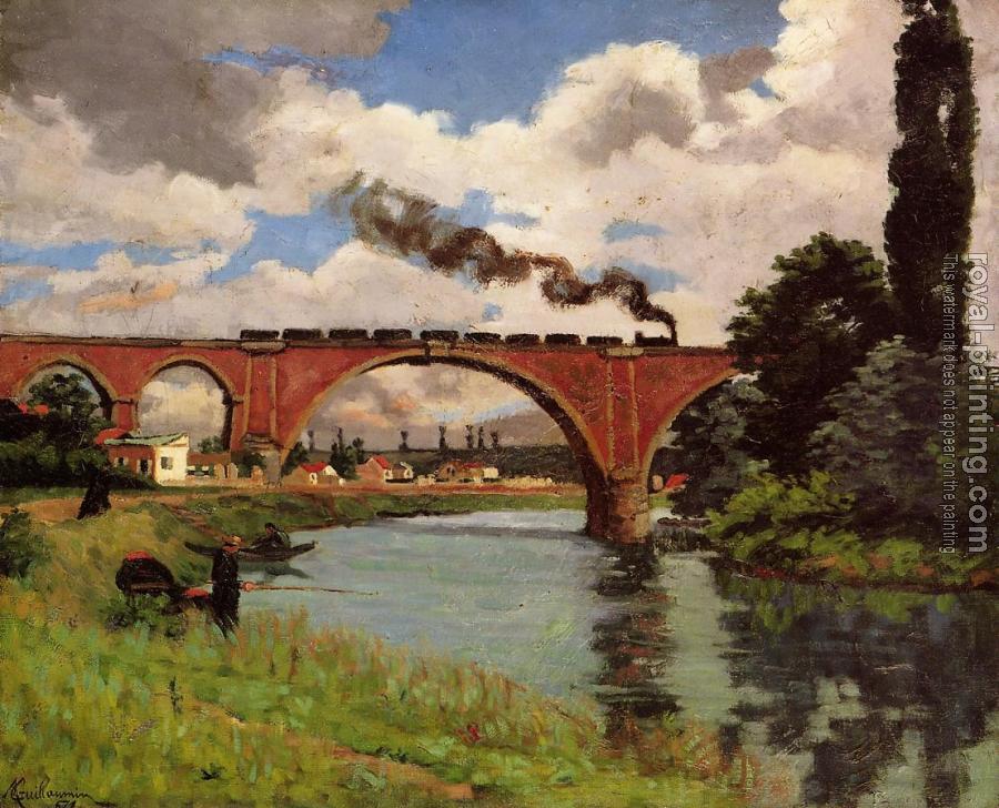 Armand Guillaumin : Bridge over the Marne at Joinville